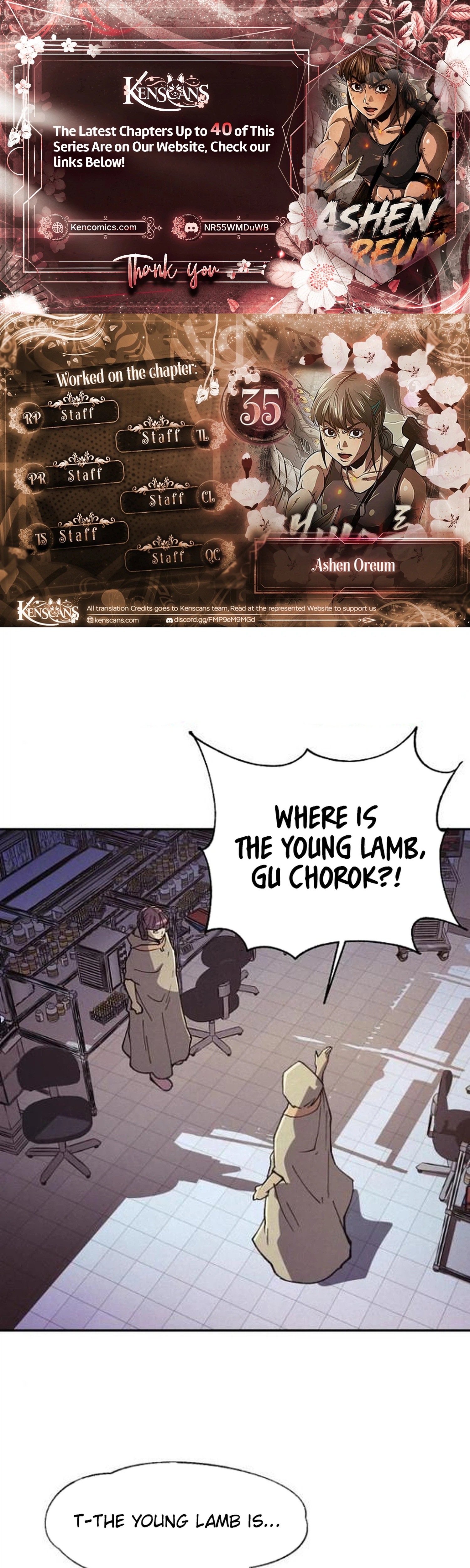 Ashen Oreum Chapter 35 Page 1