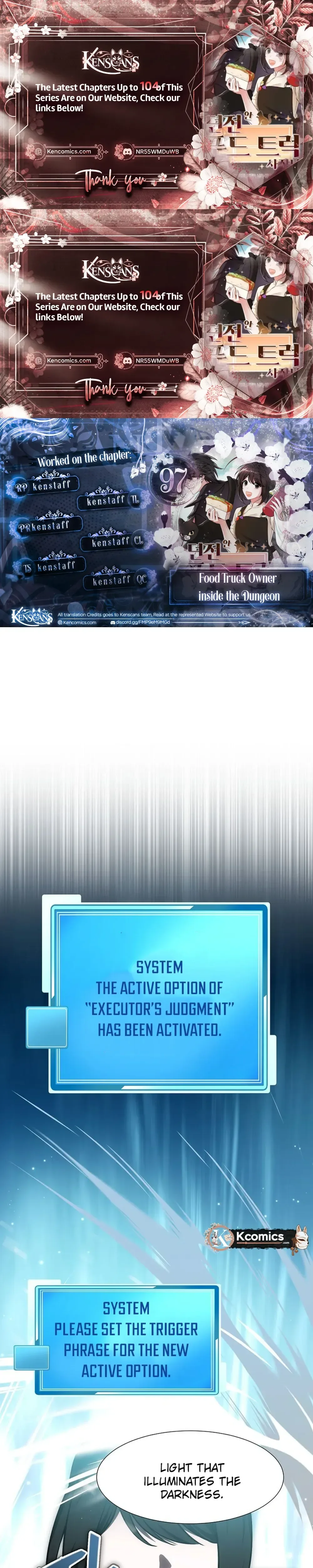 Food Truck Owner inside the Dungeon Chapter 97 Page 1