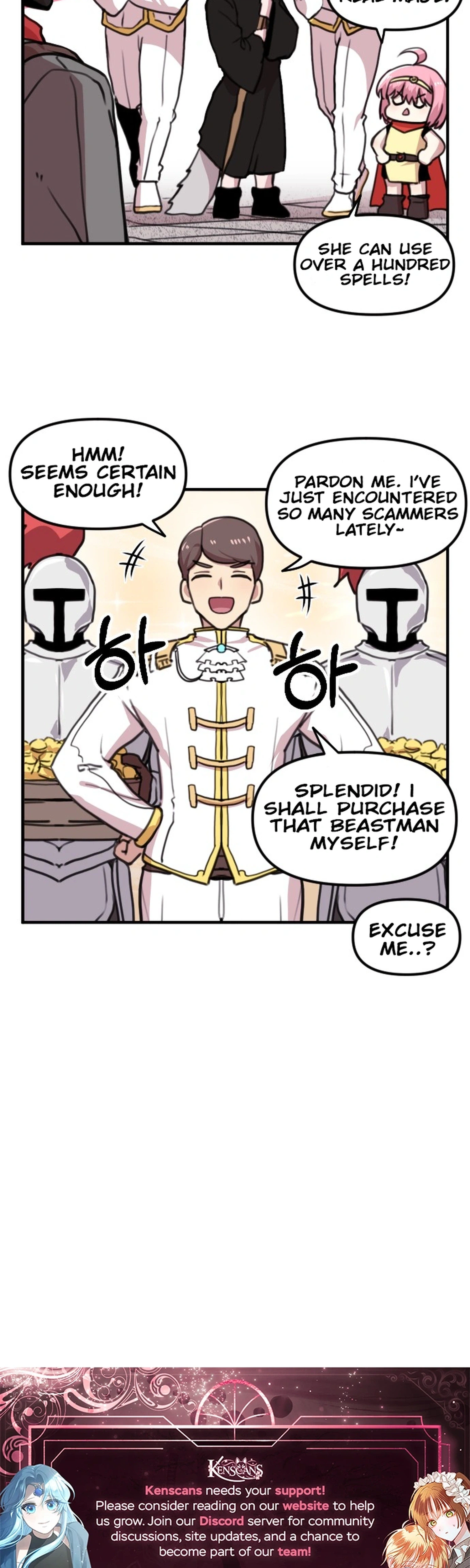 Hero Party Comic Chapter 9 Page 8