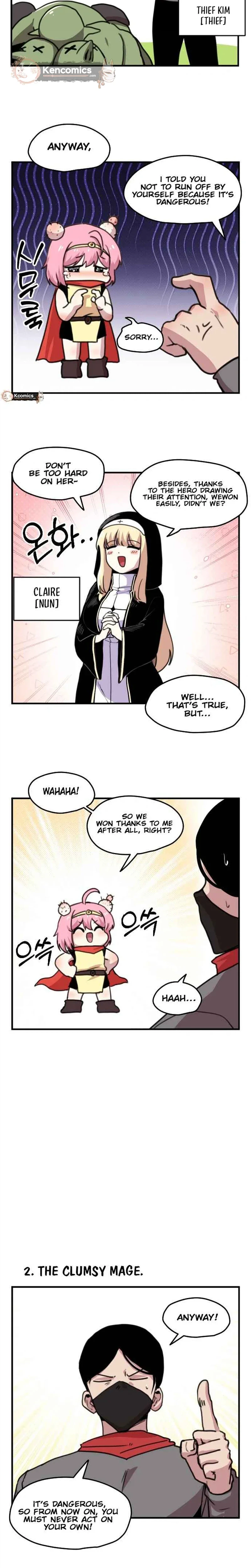 Hero Party Comic Chapter 1 Page 8