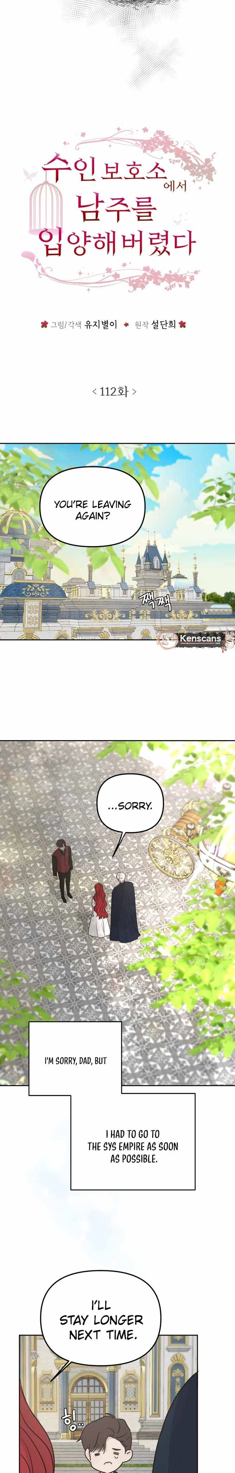 I Adopted the Male Lead from the Shelter Chapter 112 Page 10
