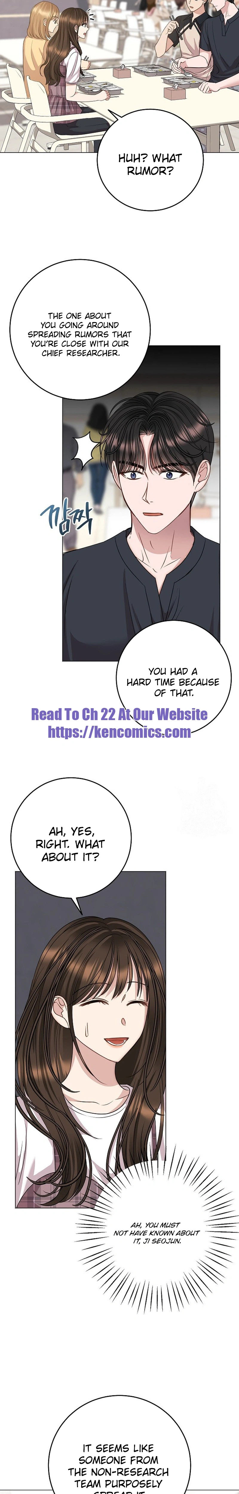 I Don't Recommend Making a Mistake With Your Male Friend Chapter 15 Page 14