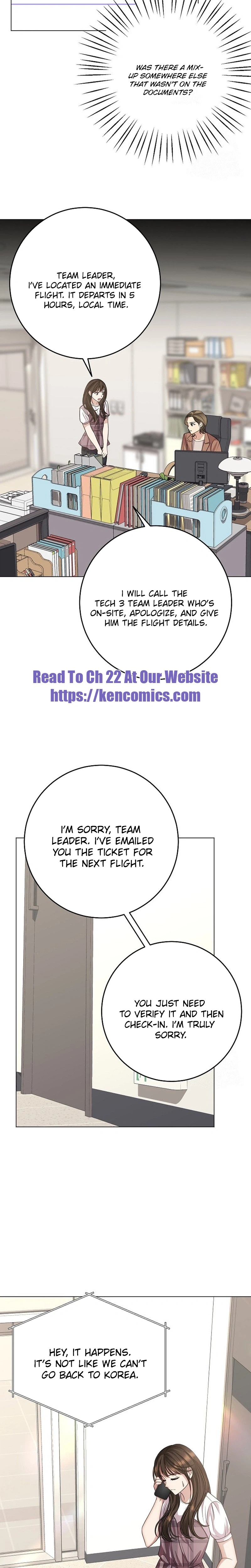 I Don't Recommend Making a Mistake With Your Male Friend Chapter 15 Page 17