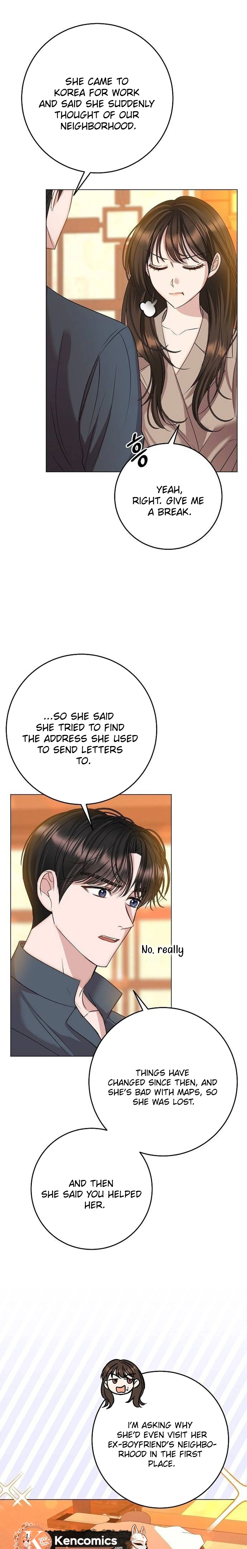 I Don't Recommend Making a Mistake With Your Male Friend Chapter 22 Page 23