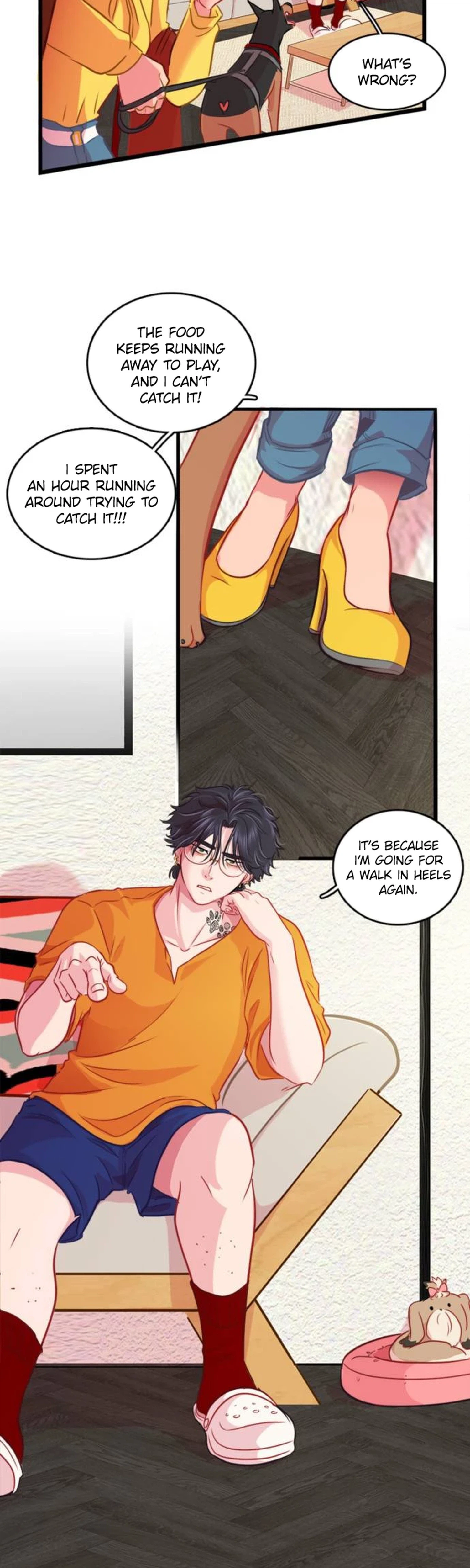 I love walking with you Chapter 6 Page 4