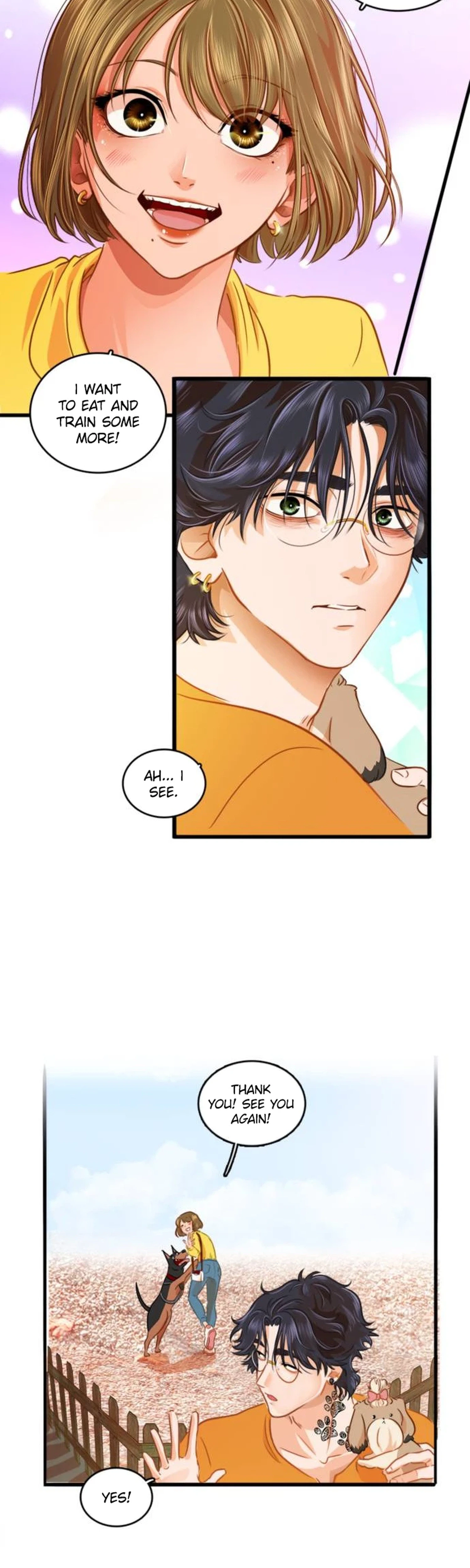 I love walking with you Chapter 6 Page 23