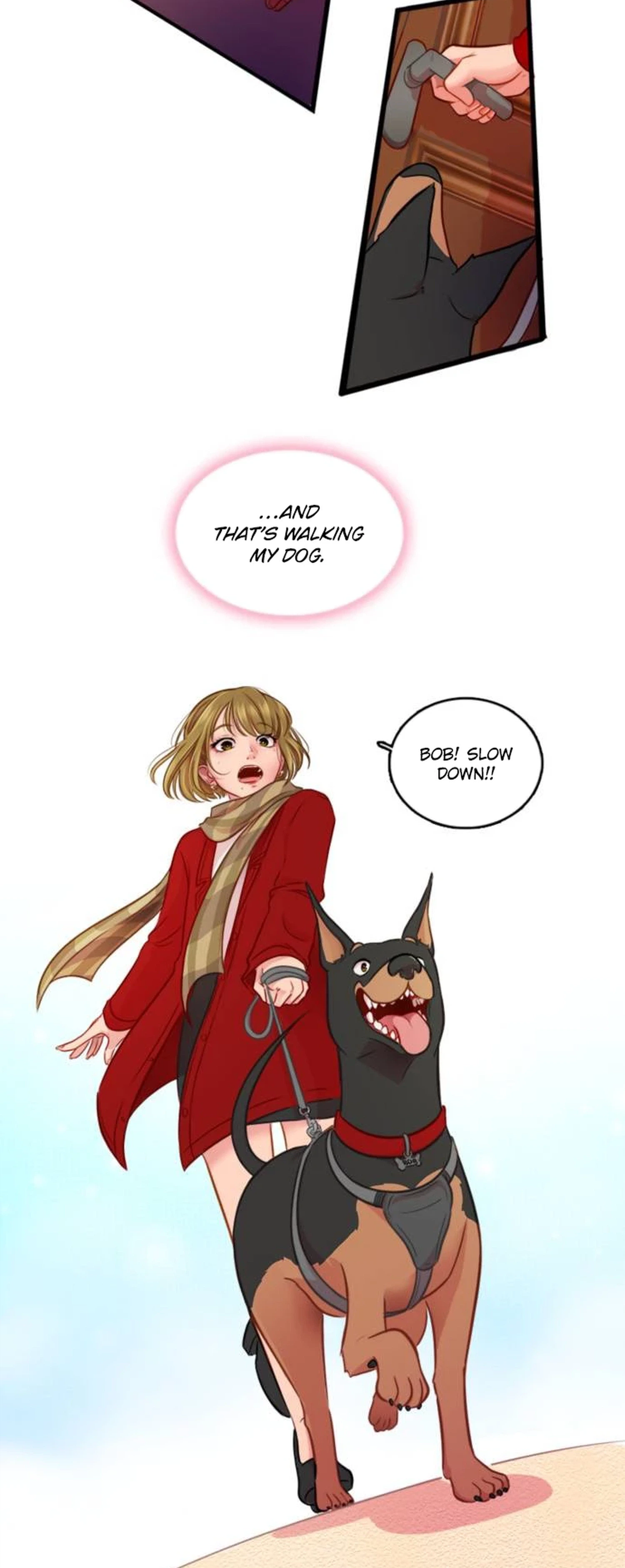 I love walking with you Chapter 1 Page 3