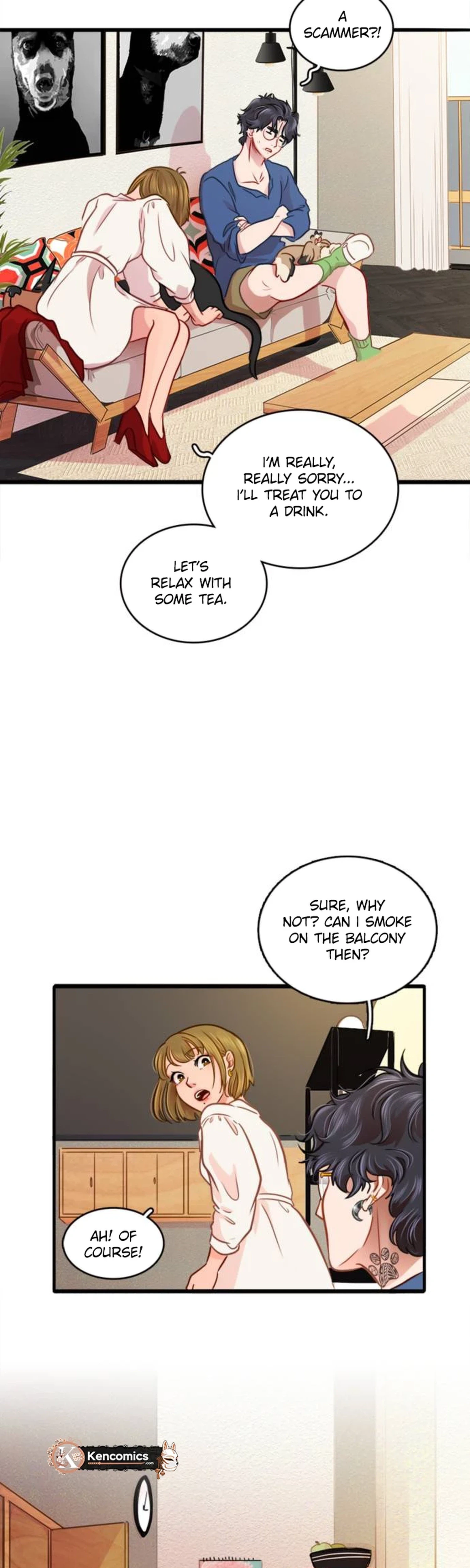 I love walking with you Chapter 3 Page 5