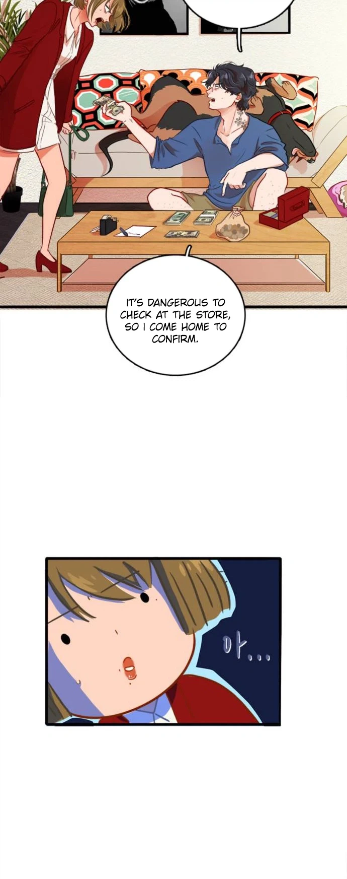 I love walking with you Chapter 2 Page 21