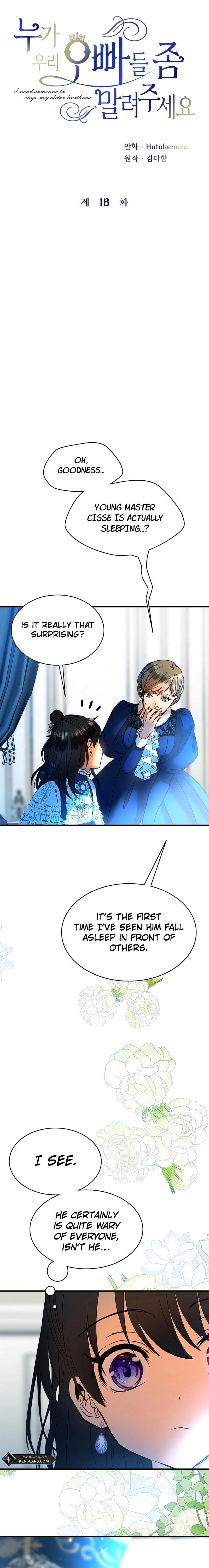 I Need Someone to Stop My Older Brothers Chapter 18 Page 2