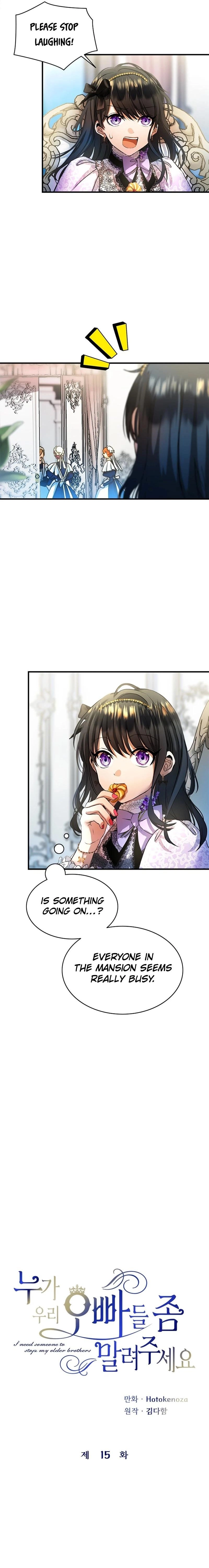 I Need Someone to Stop My Older Brothers Chapter 15 Page 3