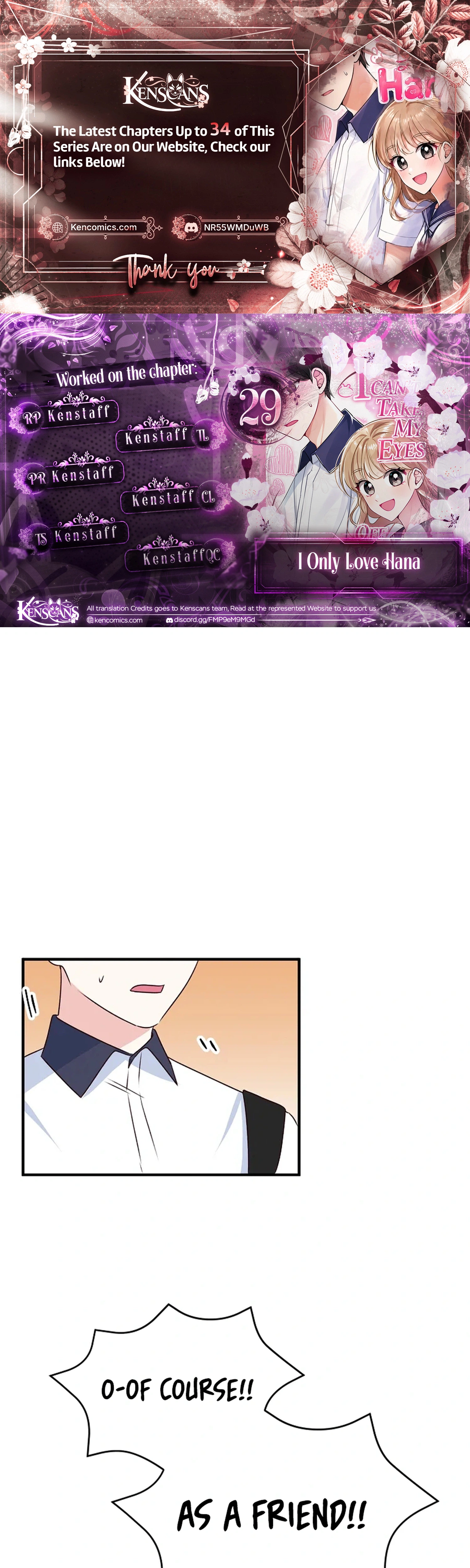 I Only Love Hana Chapter 29 Page 1