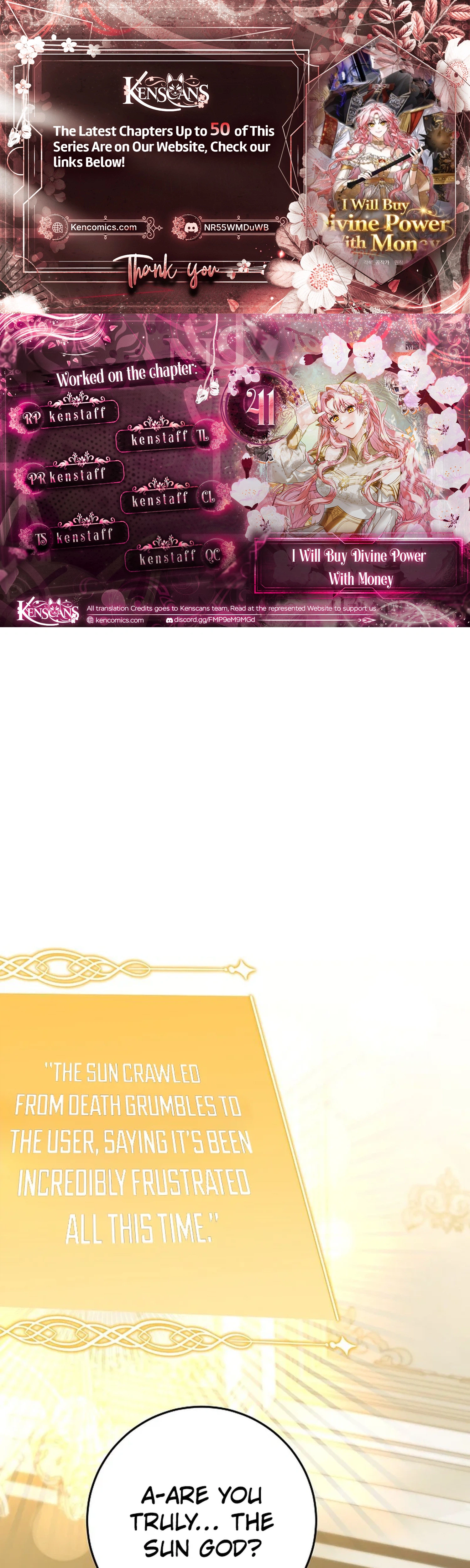 I Will Buy Divine Power With Money Chapter 41 Page 1