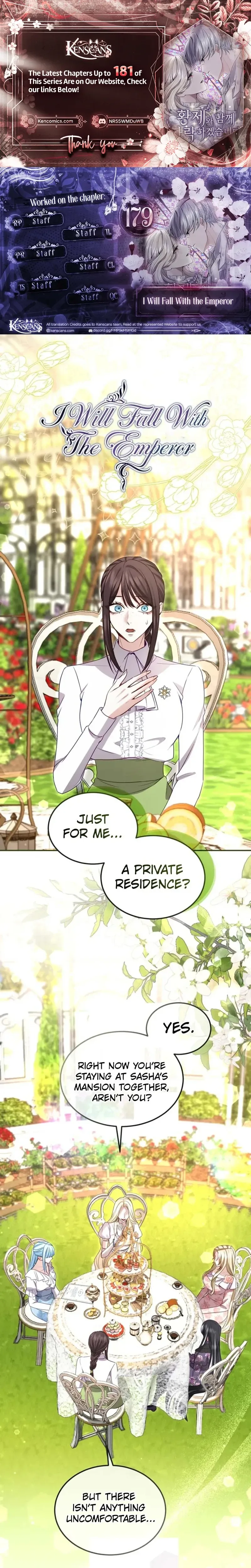 I Will Fall With The Emperor  Chapter 179 Page 1