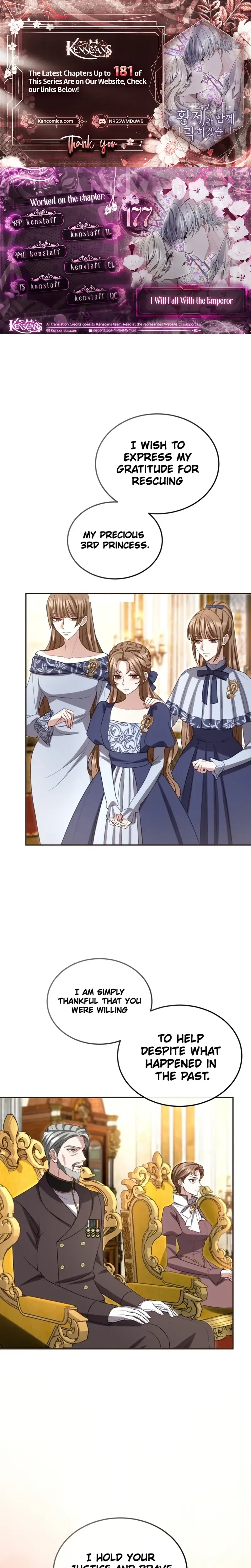 I Will Fall With The Emperor  Chapter 177 Page 1