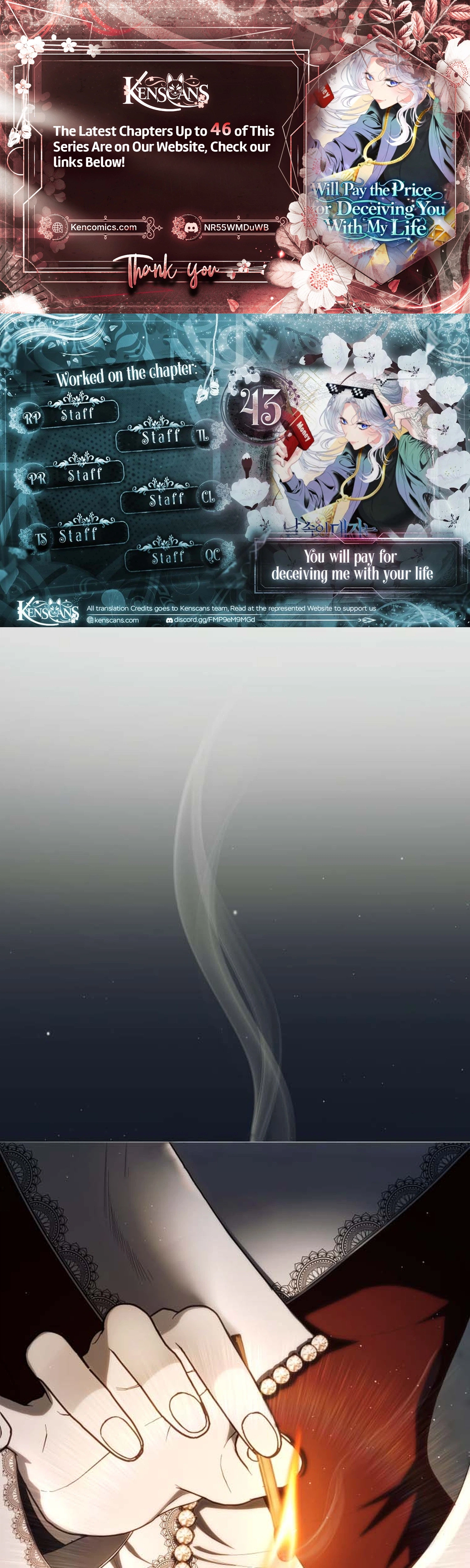 I Will Pay the Price for Deceiving You With My Life Chapter 43 Page 1