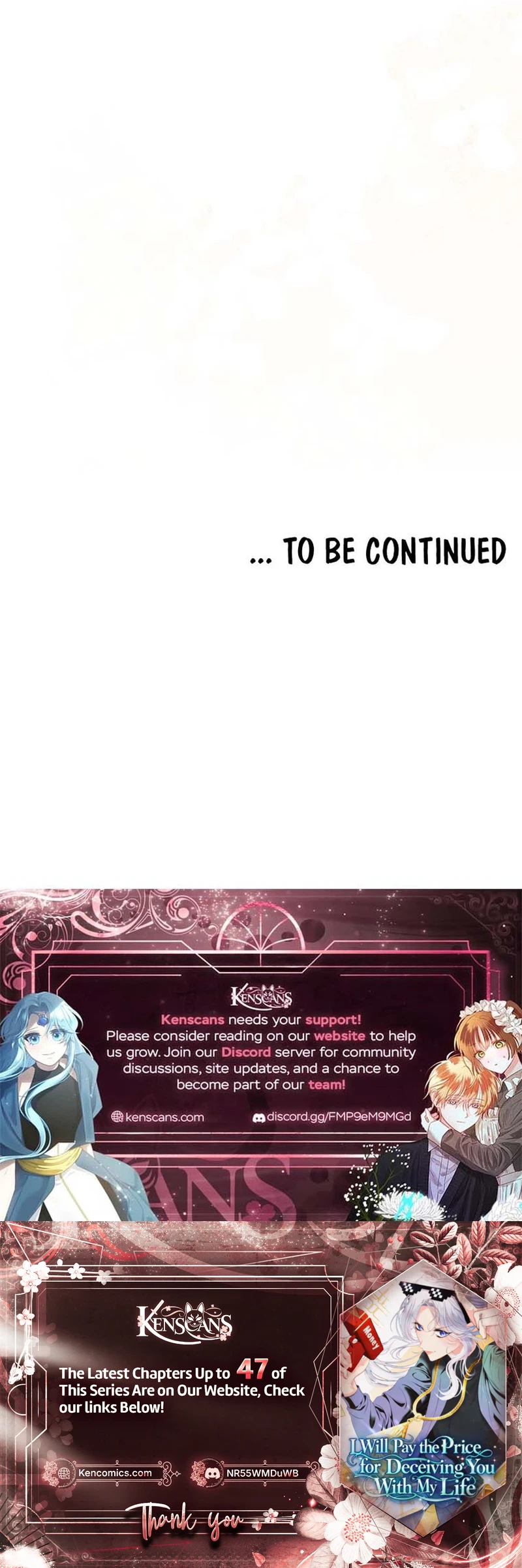 I Will Pay the Price for Deceiving You With My Life Chapter 44 Page 46
