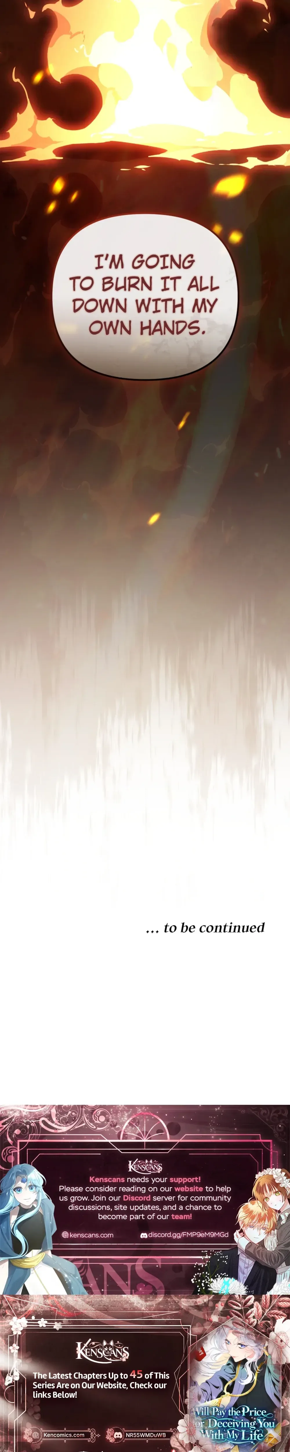 I Will Pay the Price for Deceiving You With My Life Chapter 42 Page 39