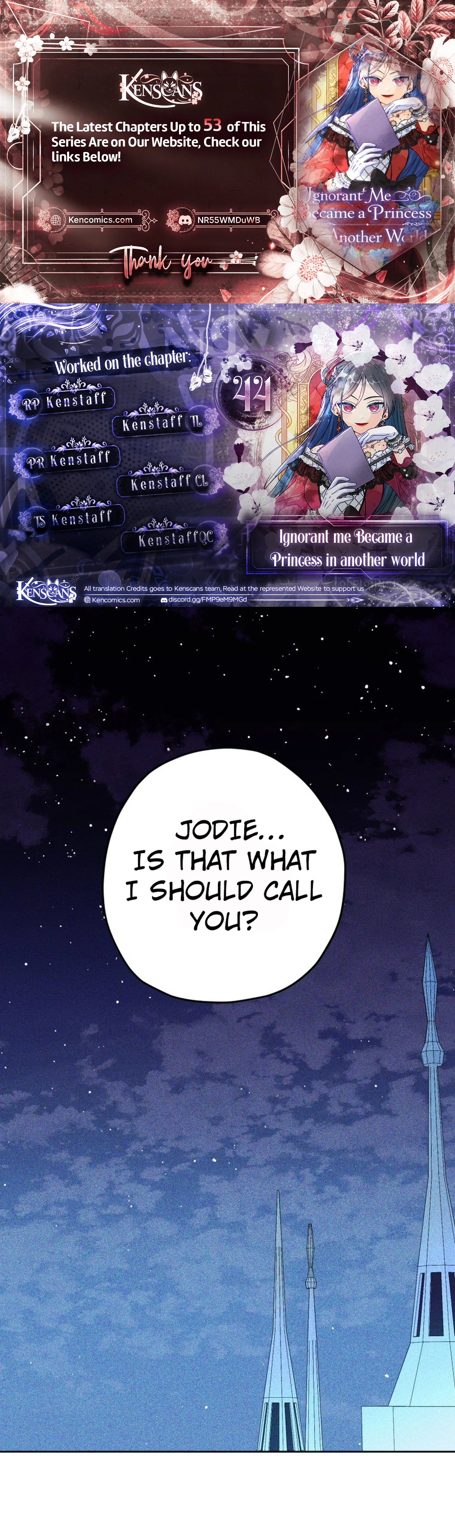 Ignorant Me Became a Princess in Another World Chapter 44 Page 1