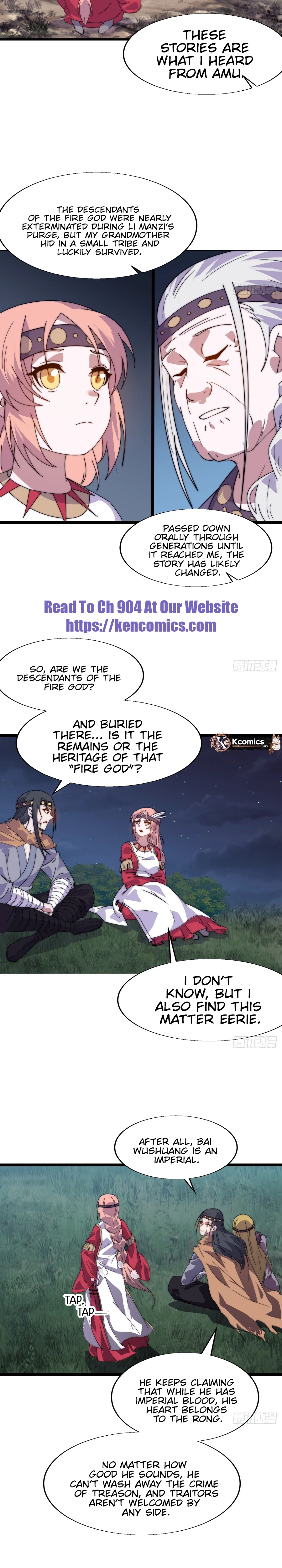 It Starts With a Mountain Chapter 871 Page 11