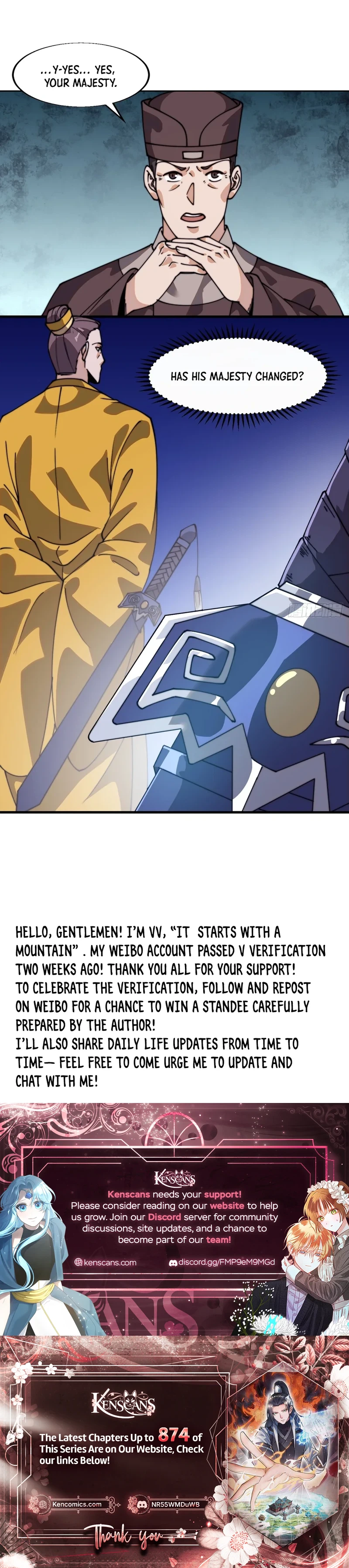 It Starts With a Mountain Chapter 842 Page 16