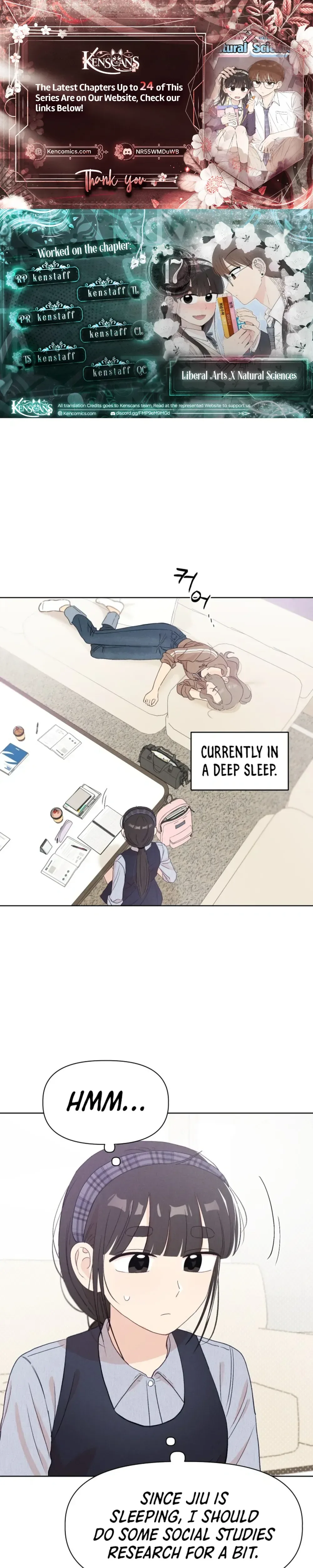 Liberal Arts X Natural Sciences  Chapter 17 Page 1