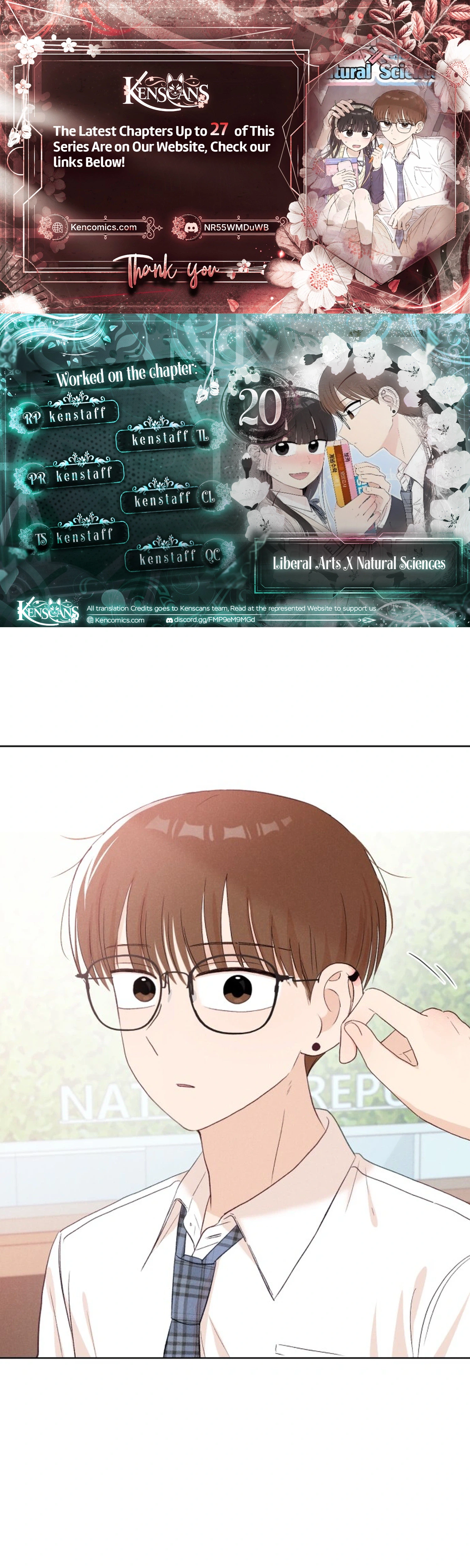 Liberal Arts X Natural Sciences  Chapter 20 Page 1