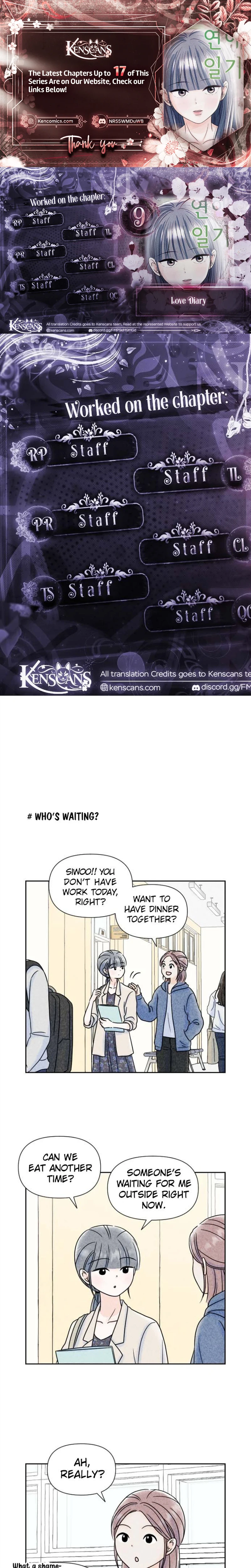 Love Diary Chapter 9 Page 1