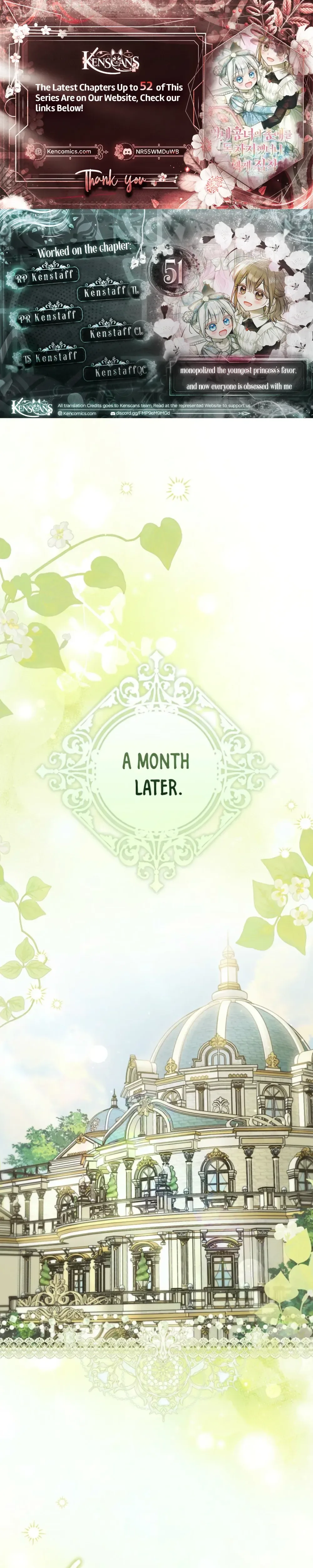 monopolized the youngest princess's favor, and now everyone is obsessed with me Chapter 51 Page 1