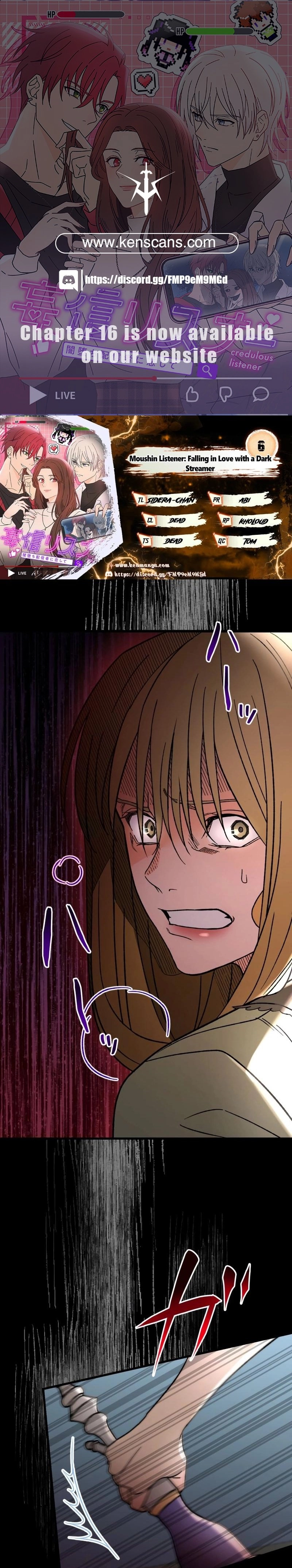 Moushin Listener: Falling in Love with a Dark Streamer Chapter 6 Page 1