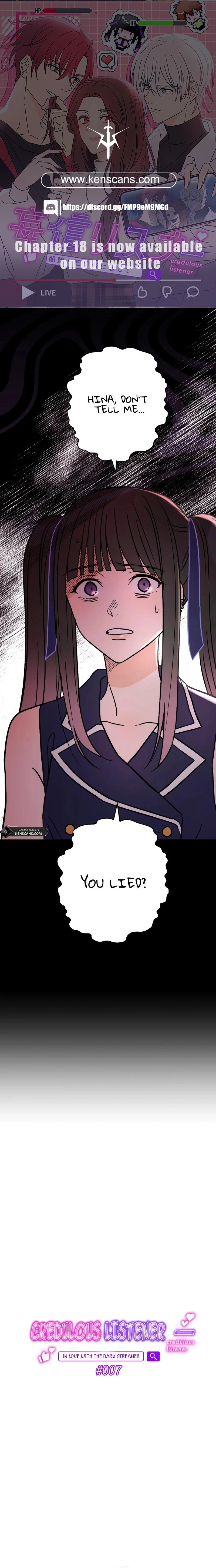 Moushin Listener: Falling in Love with a Dark Streamer Chapter 7 Page 1