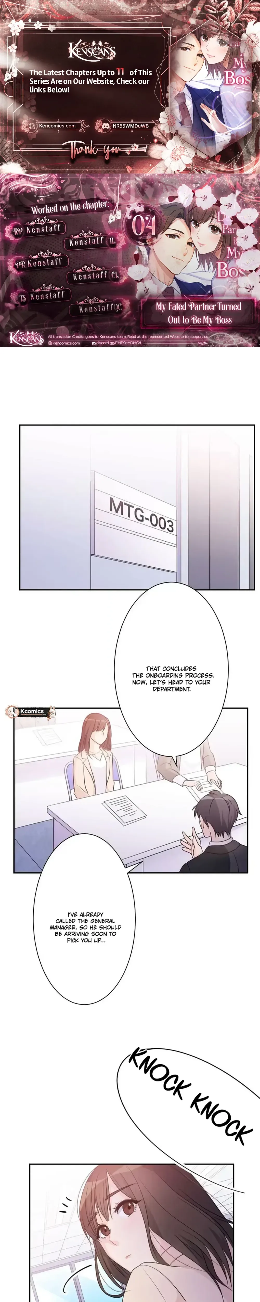 My Fated Partner Turned Out to Be My Boss Chapter 4 Page 1