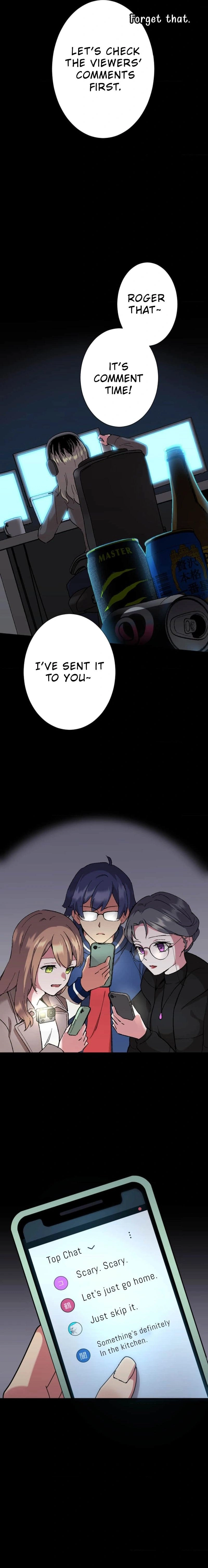 Night of the Haunted Live Stream Chapter 7 Page 4