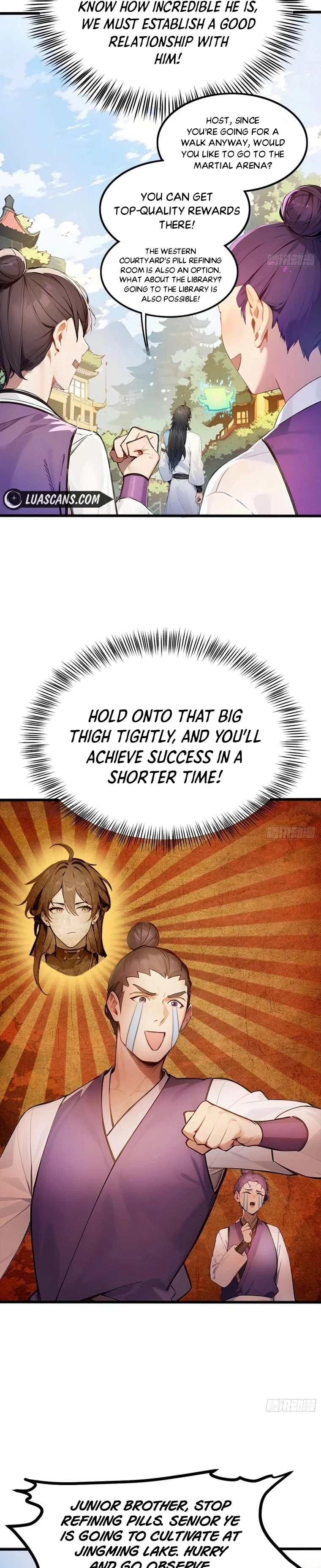 Please Pretend to Cultivate for a Bit, I'm Begging You Chapter 6 Page 11