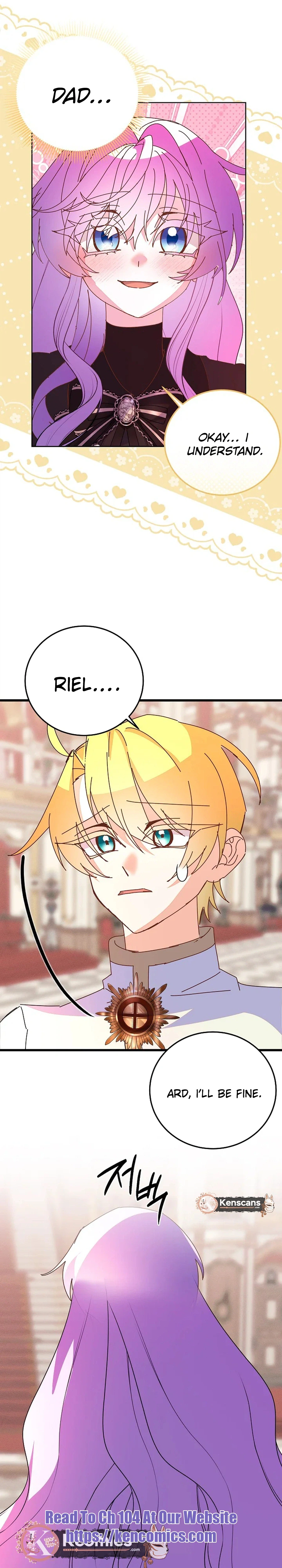 Reborn as the Protagonists' Daughter Chapter 98 Page 22