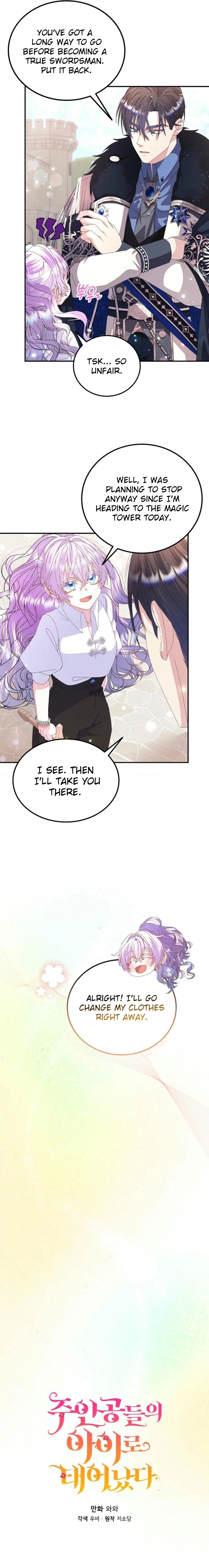 Reborn as the Protagonists' Daughter Chapter 51 Page 5