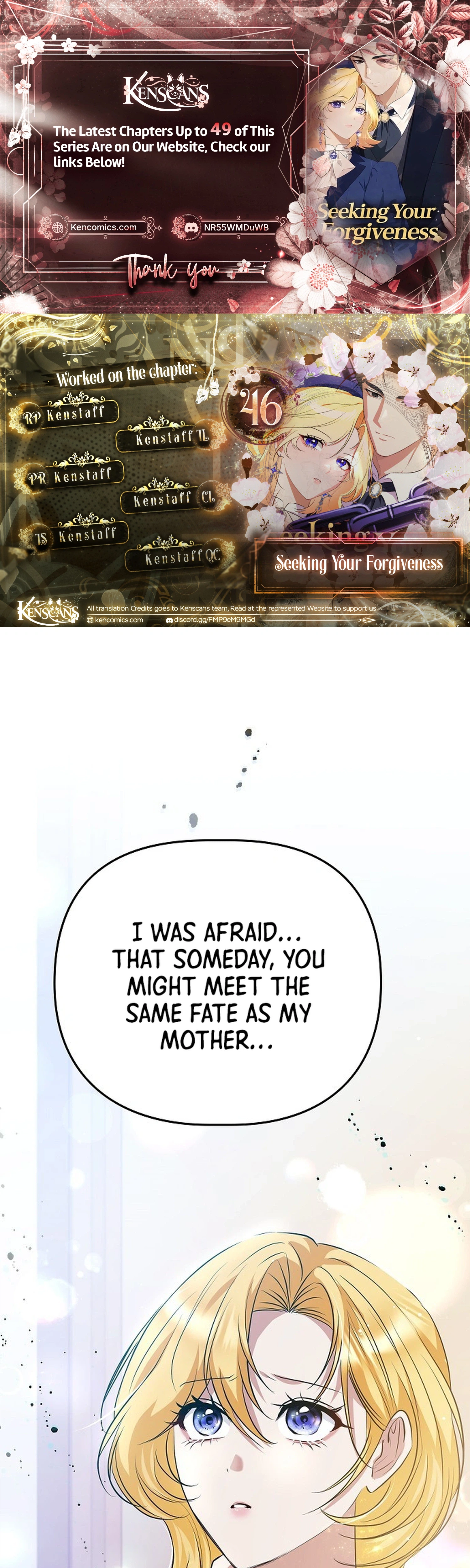 Seeking Your Forgiveness Chapter 46 Page 1