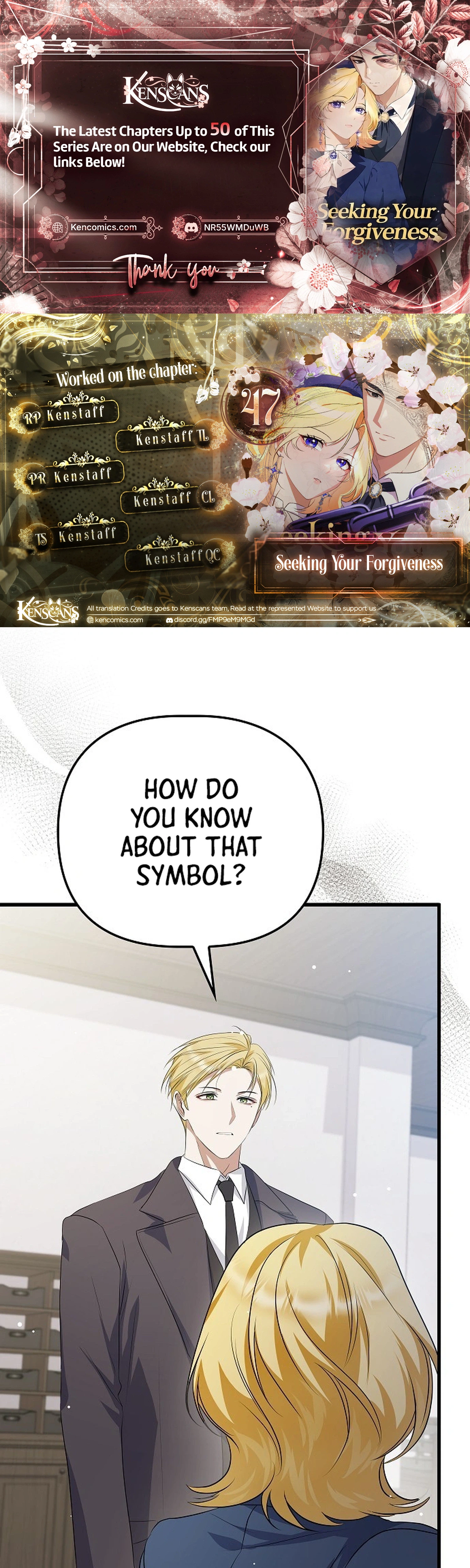 Seeking Your Forgiveness Chapter 47 Page 1