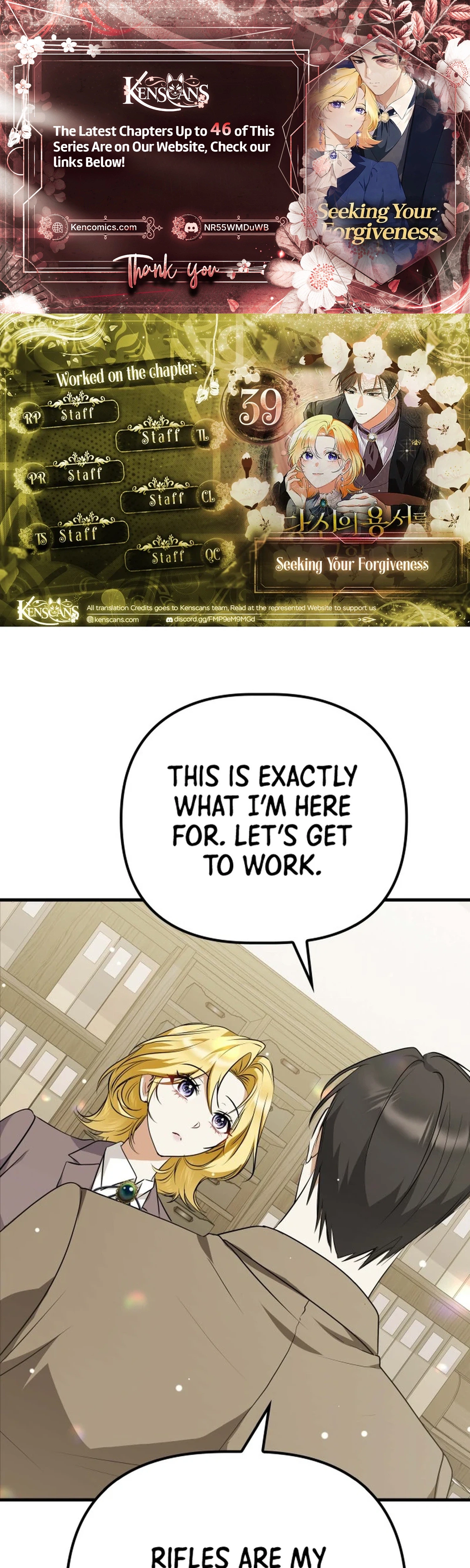 Seeking Your Forgiveness Chapter 39 Page 1