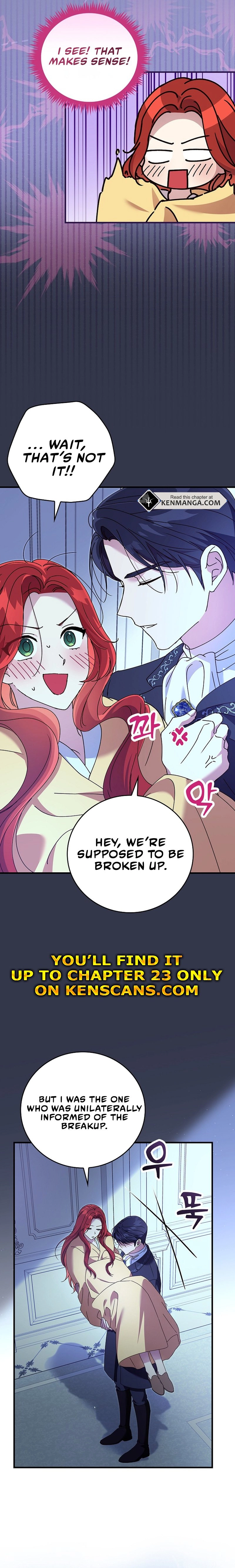 Since I Don't Know About It, Should We Part Ways, Your Majesty? Chapter 5 Page 22