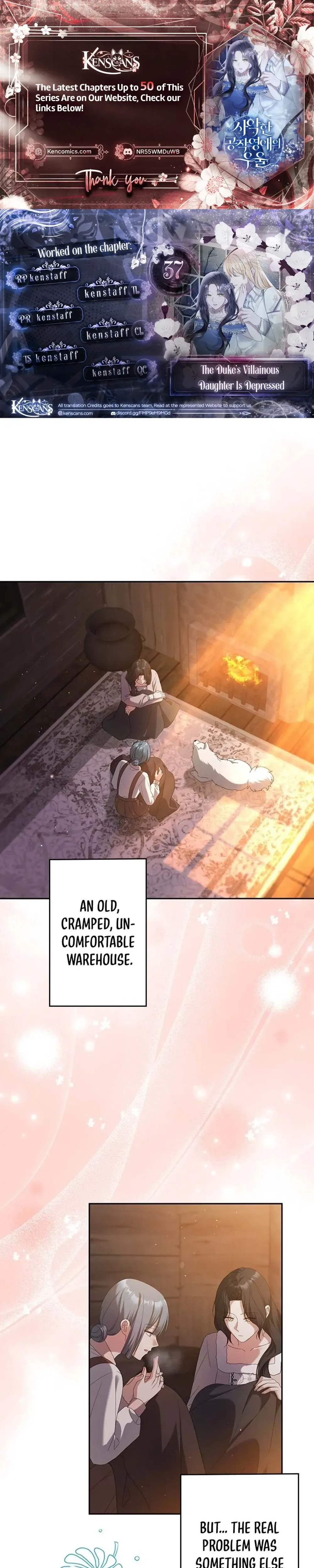 The Duke's Villainous Daughter Is Depressed Chapter 37 Page 1