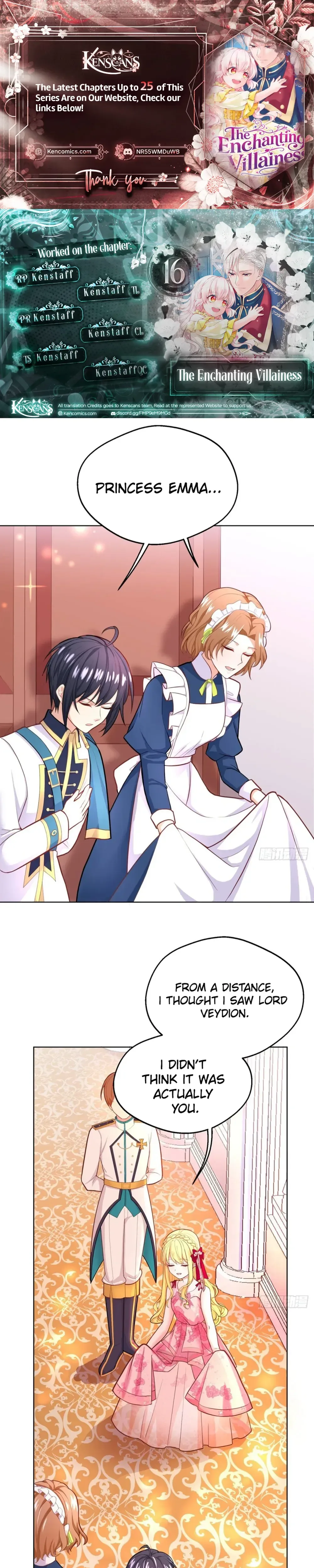 The Enchanting Villainess Chapter 16 Page 1