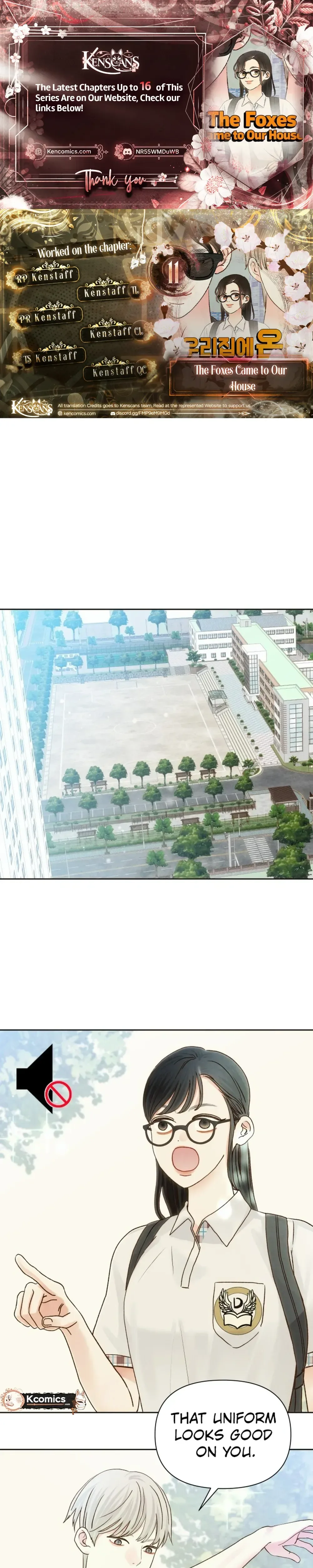 The Foxes Came to Our House Chapter 11 Page 1