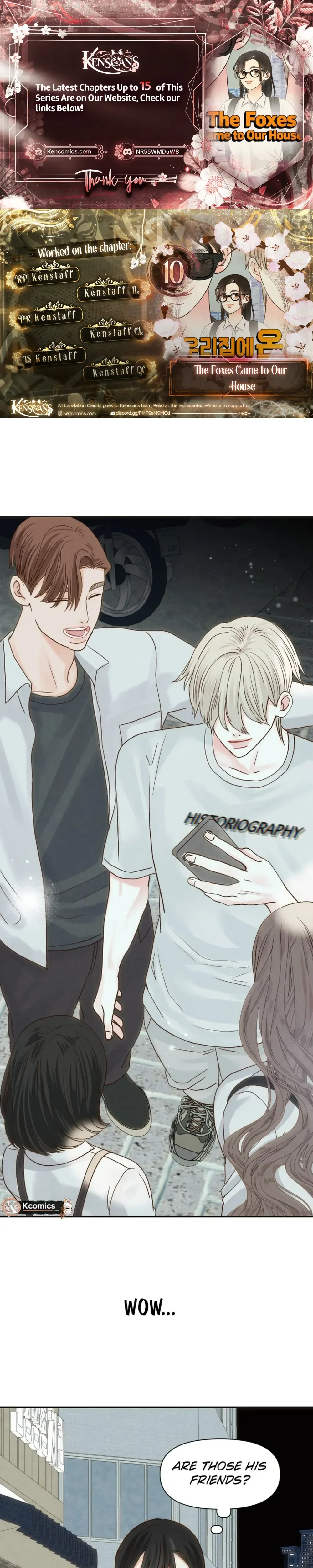 The Foxes Came to Our House Chapter 10 Page 1