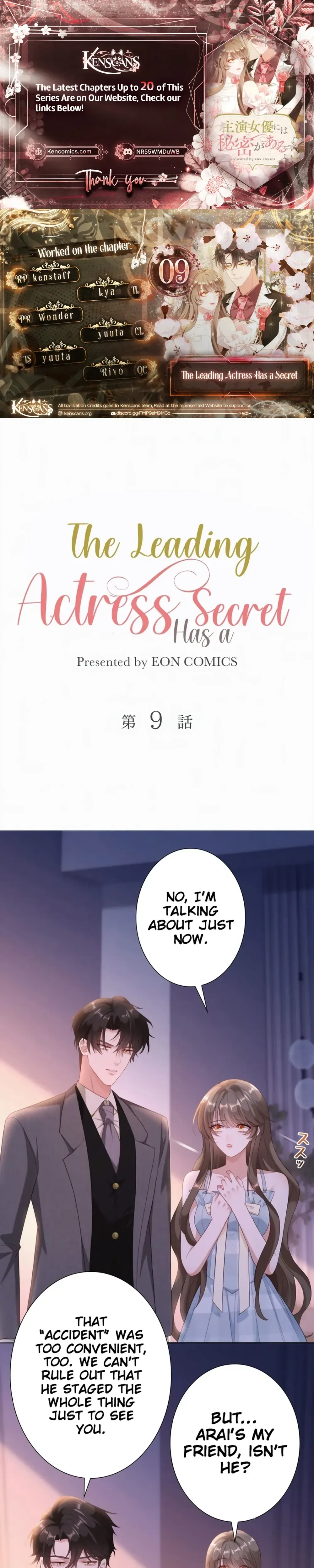 The Leading Actress Has a Secret Chapter 9 Page 1