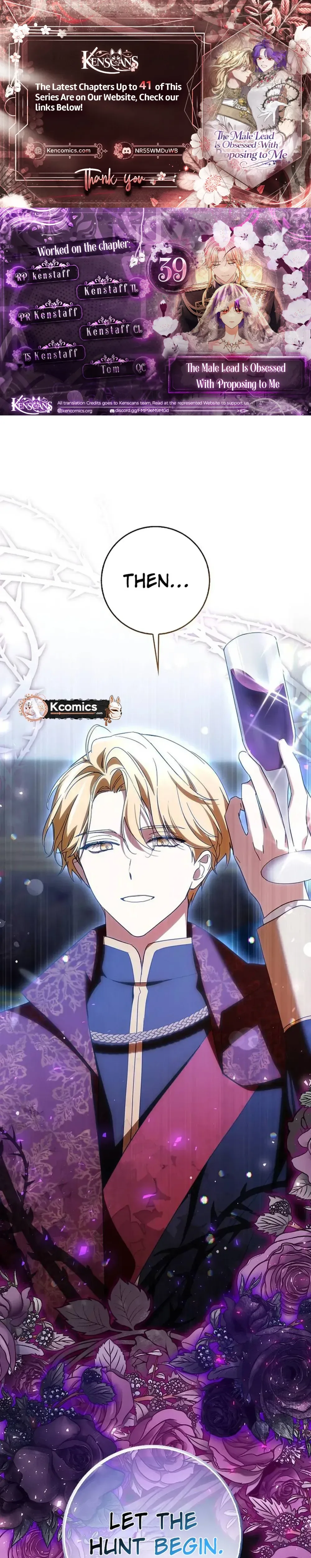 The Male Lead Is Obsessed With Proposing to Me Chapter 39 Page 1