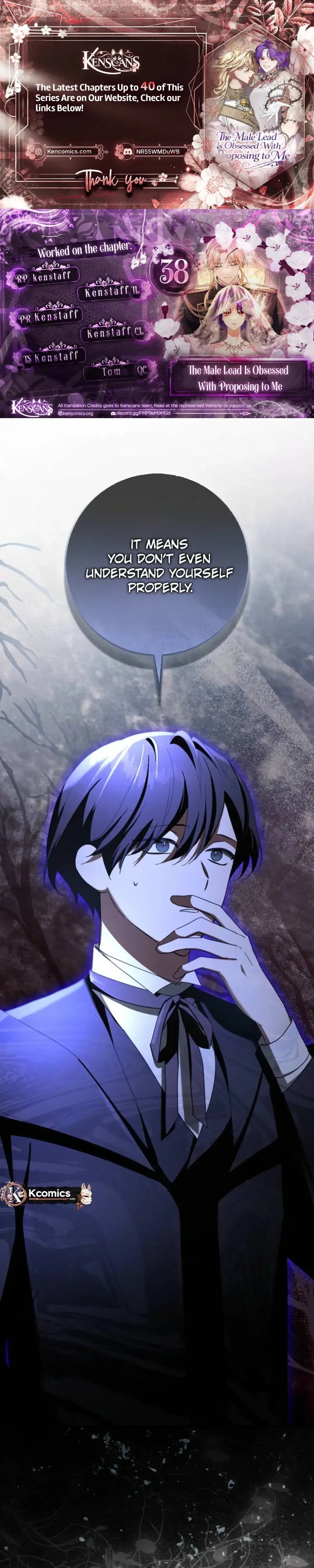 The Male Lead Is Obsessed With Proposing to Me Chapter 38 Page 1