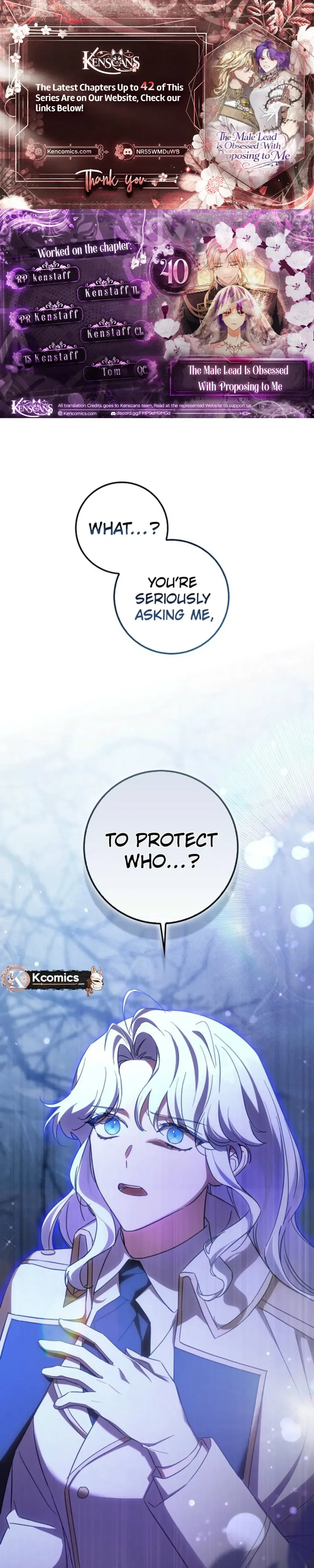 The Male Lead Is Obsessed With Proposing to Me Chapter 40 Page 1