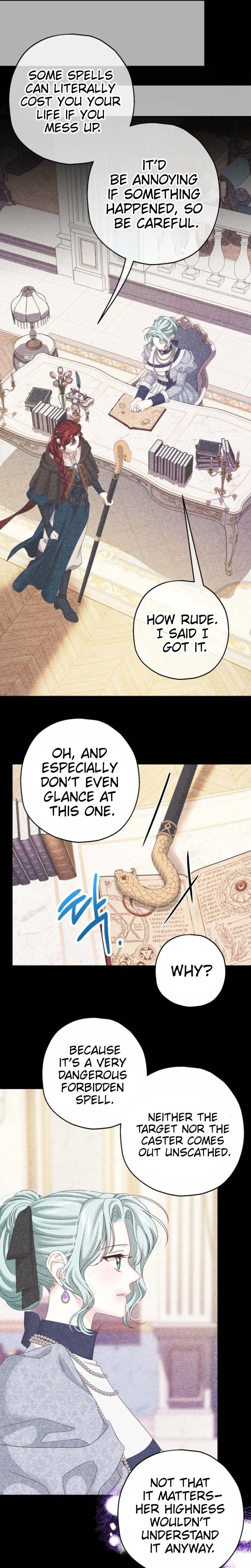  The Obsessive Male Lead Made Me The Female Lead  Chapter 59 Page 7