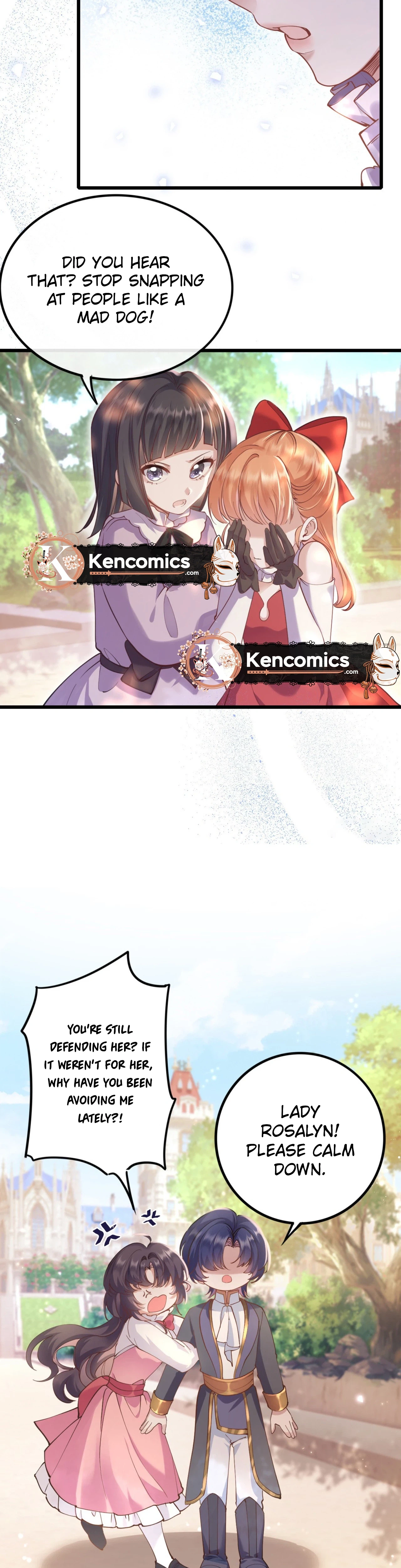 The Reincarnated Villainous Young Lady Will Steer Clear of Her Death Route Chapter 1 Page 8